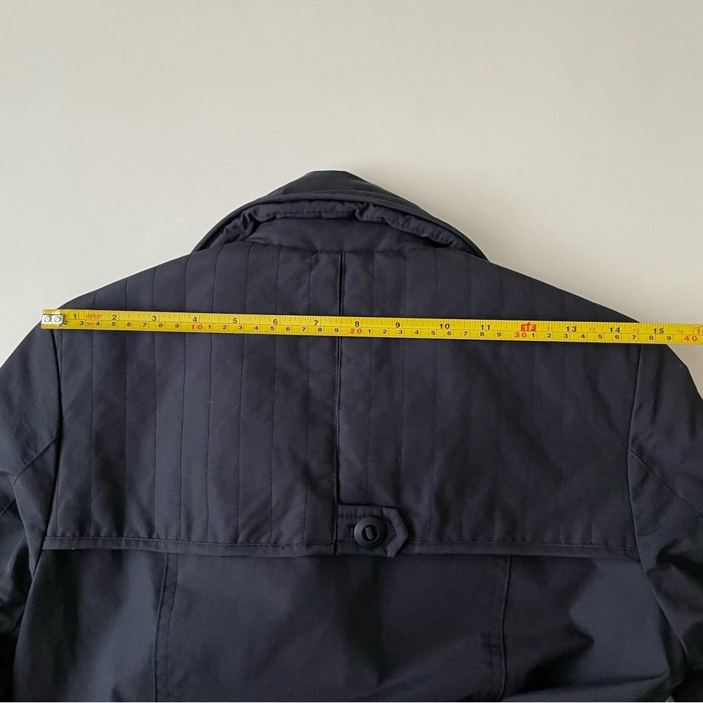 Nobis Justice Legacy Trench Coat in Navy NWT - Picture 9 of 12
